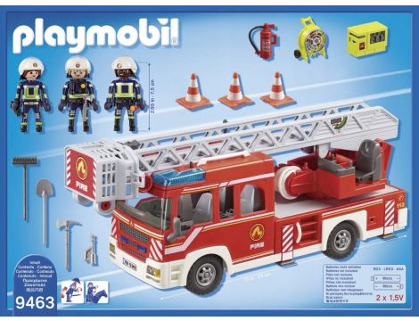 Playmobil Samochód strażacki z drabiną 9463 - 6