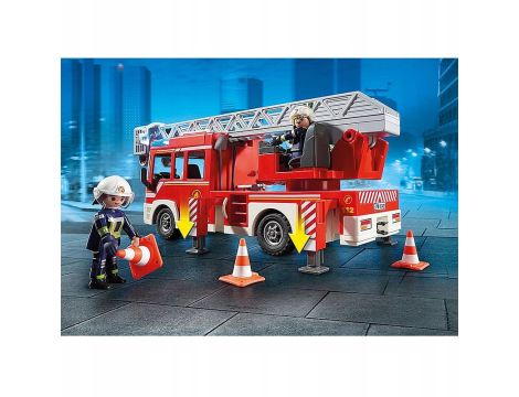 Playmobil Samochód strażacki z drabiną 9463 - 5