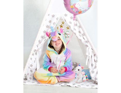 BIQIQI Piżama Jednorożec Onesie Dzieci Unisex Kostium - 7