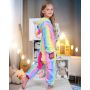 BIQIQI Piżama Jednorożec Onesie Dzieci Unisex Kostium - 10