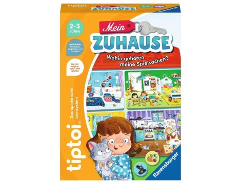 RAVENSBURGER 00196 TIPTOI GRA EDUKACYJNA MÓJ DOM DLA DZIECI 2+ 4194