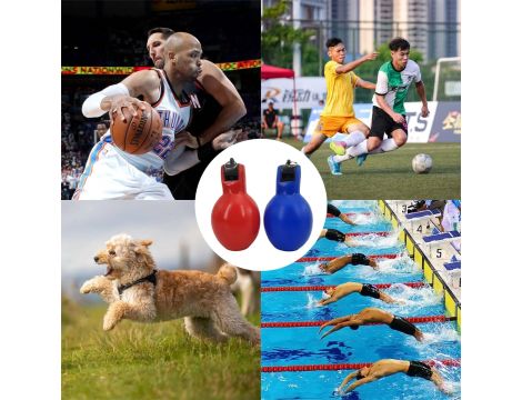 AQSQWQ 2 sztuki ręcznie higieniczny gwizdek sędziowski - 5