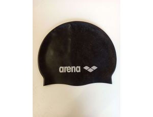 Czepek pływacki dla dorosłych Silikon Arena czarny - image 2