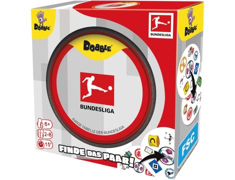 Asmodee Zygomatic Dobble Bundesliga Gra Karciana Wielokolorowy Od 6 lat - 4