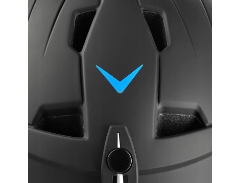 BLACK  KASK NARCIARSKI CZARNY 59-60CM - 4