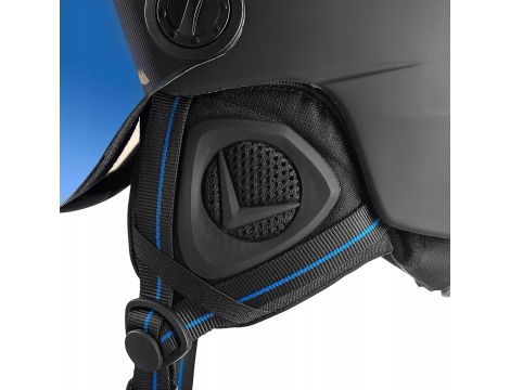 BLACK  KASK NARCIARSKI CZARNY 59-60CM - 5