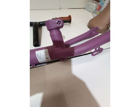 Rower biegowy MoMi Breki 12" fioletowy - 5