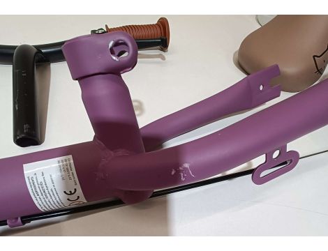 Rower biegowy MoMi Breki 12" fioletowy - 3