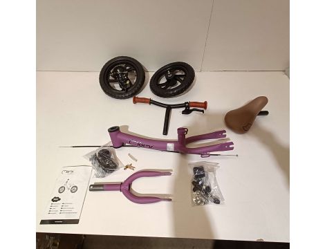 Rower biegowy MoMi Breki 12" fioletowy - 4
