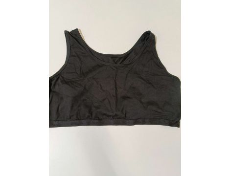 Biustonosz wsuwany jednokolorowy czarny plus size czarny 50-52 - 5