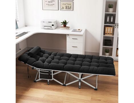 Łóżko polowe składane YITAHOME 190 cm x 71cm Łóżko kempingowe z materacem - 3