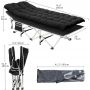 Łóżko polowe składane YITAHOME 190 cm x 71cm Łóżko kempingowe z materacem - 5