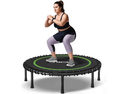 Trampolina fitness z bungee