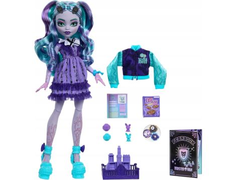 Lalka Mattel Monster High Fearbook Twyla 29 cm - 2