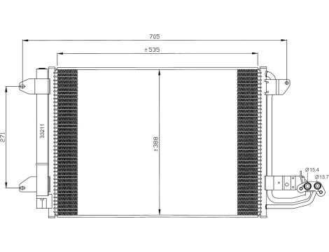 NRF 35520 kondensator klimatyzator - 6