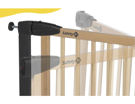 BRAMKA ROZPOROWA ZABEZPIECZAJĄCA 73-80CM NA DRZWI SCHODY SAFETY 1ST - 4