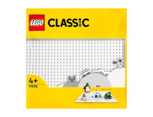 Biała płytka konstrukcyjna LEGO Classic 11026