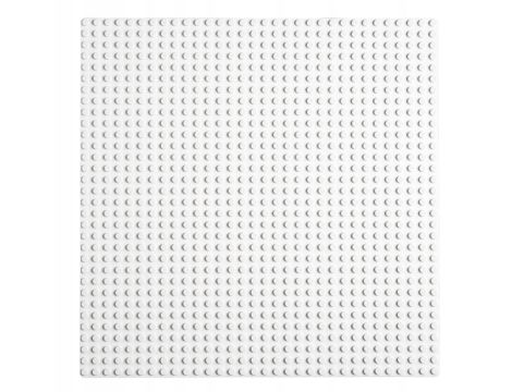Biała płytka konstrukcyjna LEGO Classic 11026 - 6