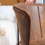 Fotel tradycyjny MEUBLE COSY brązowy - 5