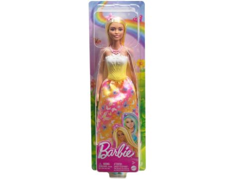 LALKA BARBIE KSIĘŻNICZKA z długimi włosami o żółtych pasemkach HRR09 - 7