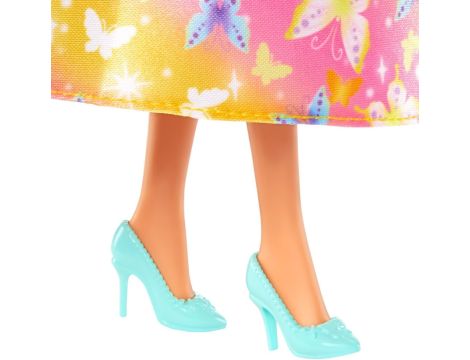 LALKA BARBIE KSIĘŻNICZKA z długimi włosami o żółtych pasemkach HRR09 - 4