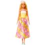 LALKA BARBIE KSIĘŻNICZKA z długimi włosami o żółtych pasemkach HRR09 - 6