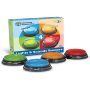 Przyciski dźwiękowe LED Learning Resources 4 szt. - 2
