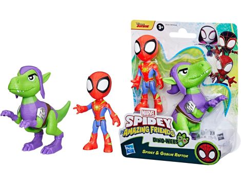 Spider-Man Spidey Dino-Webs Zestaw figurek Spidey i Goblin Raptor Hasbro - 11