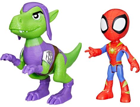Spider-Man Spidey Dino-Webs Zestaw figurek Spidey i Goblin Raptor Hasbro - 4