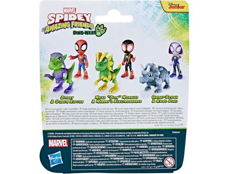 Spider-Man Spidey Dino-Webs Zestaw figurek Spidey i Goblin Raptor Hasbro - 12