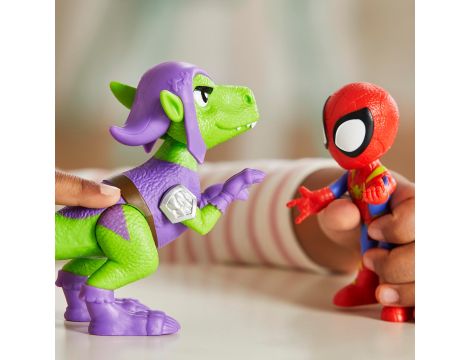 Spider-Man Spidey Dino-Webs Zestaw figurek Spidey i Goblin Raptor Hasbro - 7