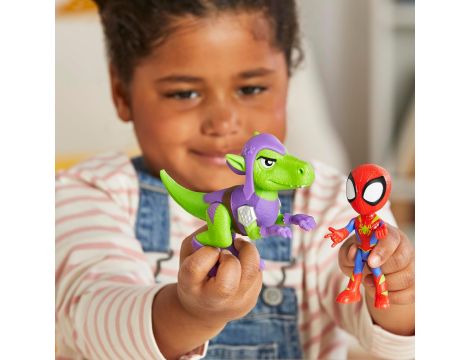 Spider-Man Spidey Dino-Webs Zestaw figurek Spidey i Goblin Raptor Hasbro - 8