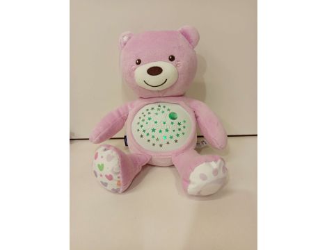 Chicco miś pluszowy różowy - 4