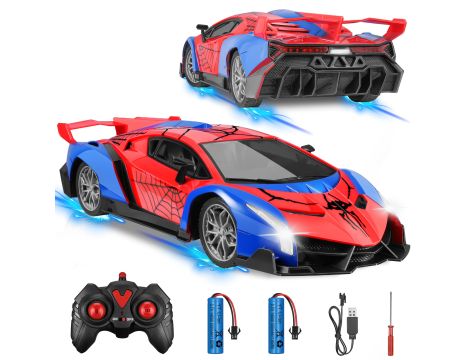 SAMOCHÓD SPIDER ZDALNIE STEROWANY 2W1 – AUTO ROBOT