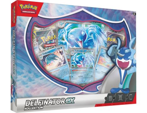 POKEMON GRA KARCIANA KOLEKCJONERSKA DELFINATOR-EX