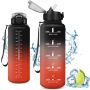 Bidon Czarno-Czerwony 1500ml Vikaster Sports - 3
