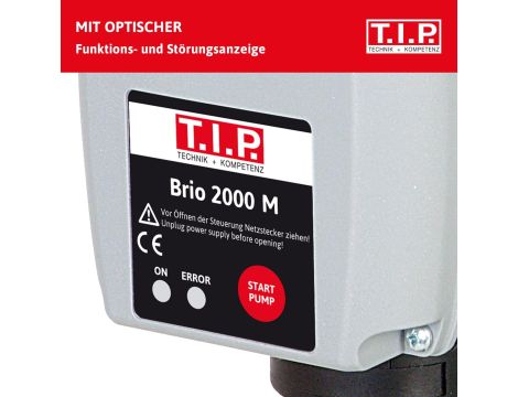 T.I.P. Brio 2000 M Sterownik Pompy Czarny/Szary 22.6 x 13.6 x 11.4 cm - 3