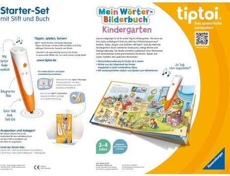 Zestaw startowy tiptoi książeczka z długopisem Ravensburger 00113 - 3