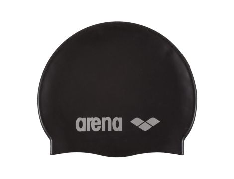 Czepek pływacki dla dorosłych Silikon Arena czarny