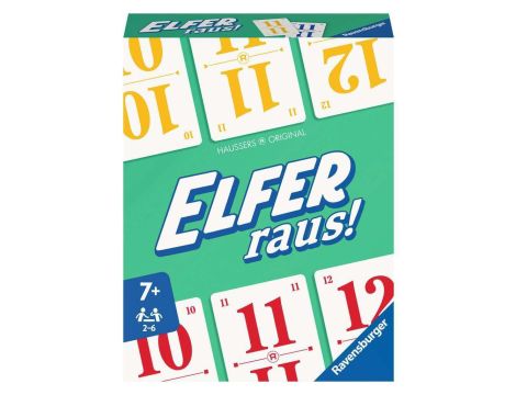 Ravensburger Elfer raus! Der Klassiker, Kartenspiel 2 - 6 Spieler, Spiel ab