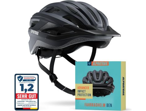 Kask rowerowy Alphatrail P1 r. 55-61cm - 2