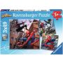 Puzzle Ravensburger Marvel 147 elementów 3x49 Spiderman w akcji - 3