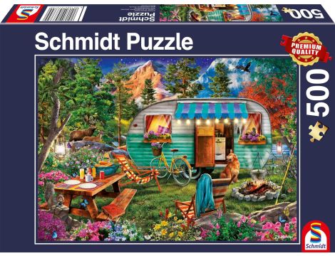 Puzzle Schmidt 500+ Romans dla kamperów - 2