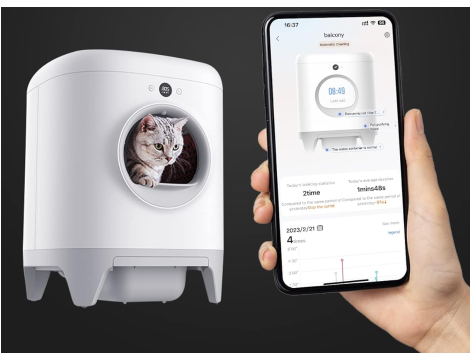 Inteligentna kuweta samoczyszcząca dla kota  toaleta PETKIT PURA X SMART - 4