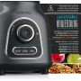 Blender kielichowy Arendo 303384 1200 W srebrny/szary - 4