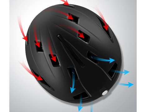 Kask narciarski rozmiar M czarny Odoland - 5