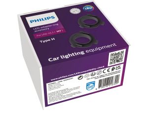Adapter pierścieniowy - uchwyt lampy do Philips Czarny