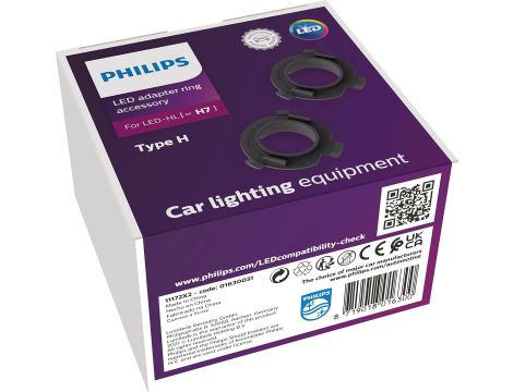 Adapter pierścieniowy - uchwyt lampy do Philips Czarny - 2