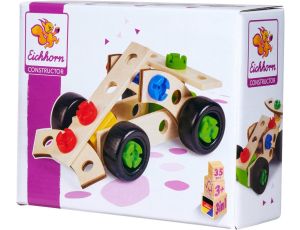 Klocki konstrukcyjne Eichhorn Wyścigówka 35 el. - image 2