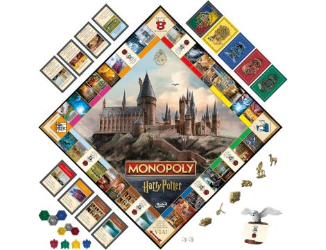 Gra planszowa Monopoly Harry Potter Hasbro Gaming - 5